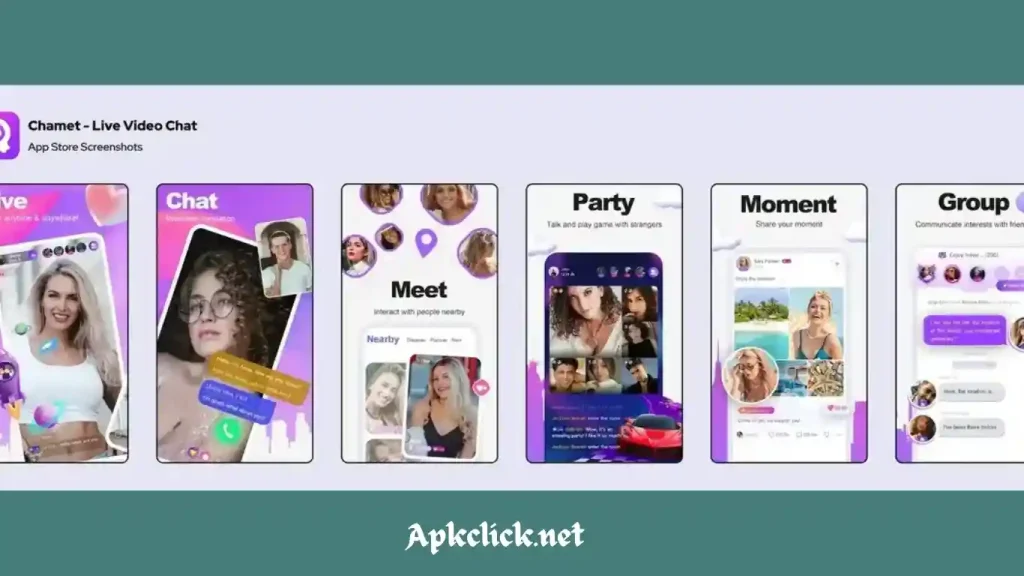 Chamet app: It can be downloadable and installable in various android phones, you can enjoy on video calls and make money through live chat.