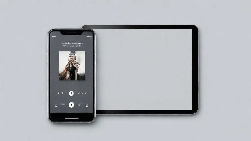 Smart Audiobooks app features screen displaying personalized recommendations, adjustable playback speed, sleep timer, intelligent bookmarks, and voice-controlled navigation.