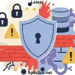 Firewall Security AI interface showing advanced real-time threat detection and digital protection visuals.”