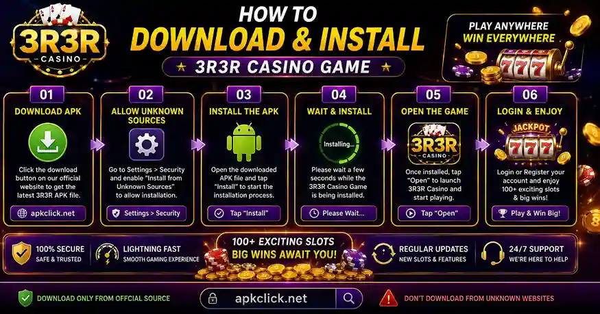 3R3R casino Game Apk